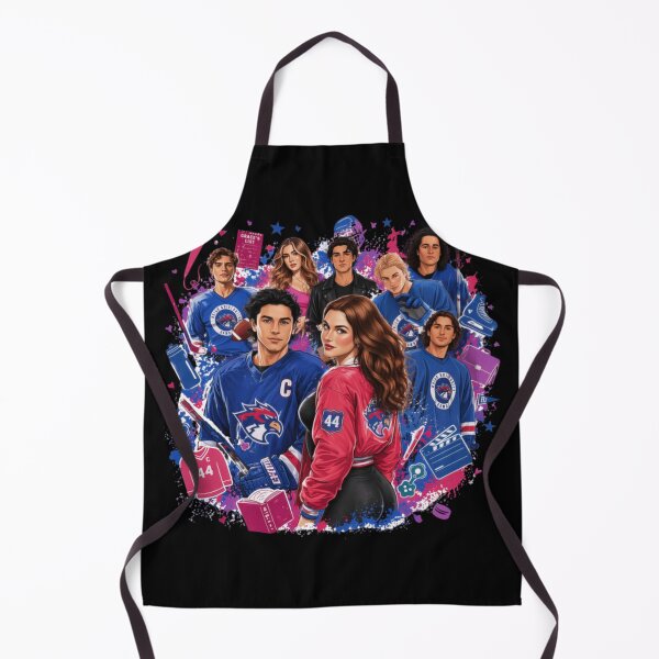Item preview, Off Campus Hockey Romance Squad Collage T-Shirt designed and sold by CareerKitties.