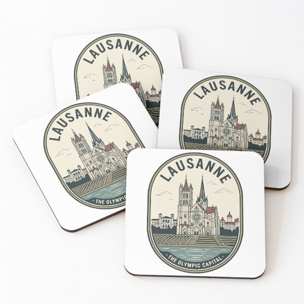 Item preview, Vintage Lausanne Switzerland Olympic Capital Travel Badge designed and sold by k3rstman1.