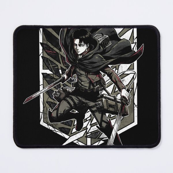Item preview, Attack on Titan Levi Ackerman Anime Manga Graphic Tee designed and sold by Senpaiwaves.