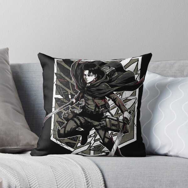 Item preview, Attack on Titan Levi Ackerman Anime Manga Graphic Tee designed and sold by Senpaiwaves.