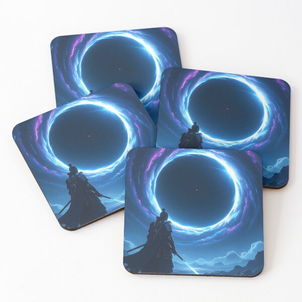 Item preview, Black Hole Samurai | Cyber Cosmic Warrior designed and sold by SoulGraphixx.