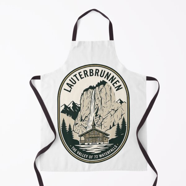Item preview, Vintage Lauterbrunnen Switzerland Valley of 72 Waterfalls designed and sold by k3rstman1.