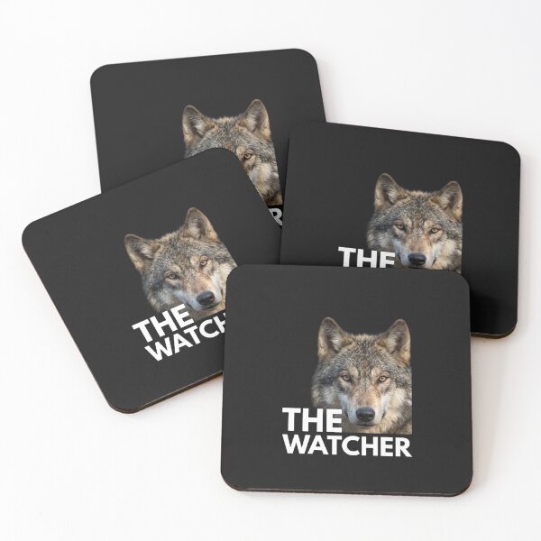 Item preview, Realistic Gray Wolf Face The Watcher designed and sold by GiggleInkTees.