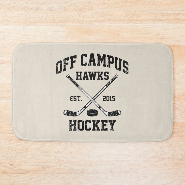 Item preview, Off Campus Hawks Hockey Vintage T-Shirt designed and sold by CareerKitties.