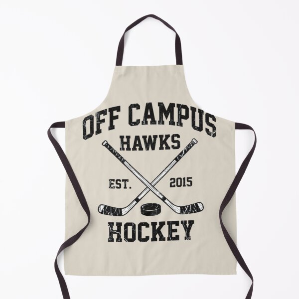 Item preview, Off Campus Hawks Hockey Vintage T-Shirt designed and sold by CareerKitties.