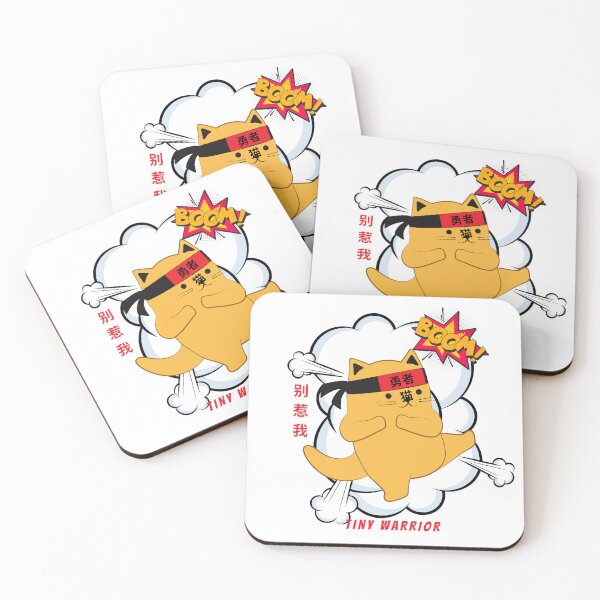 Item preview, Cute Samurai Cat Hero Japanese Kawaii Warrior Cat Design designed and sold by AMBAYK.