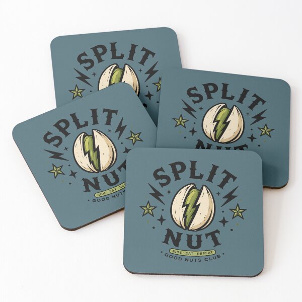 Item preview, SPLIT NUT Pistachio vo1 - Black designed and sold by mikawaya studio.