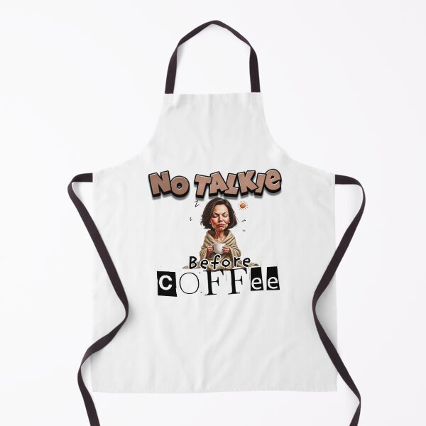 Item preview, No Talkie Before Coffee – Funny Introvert Coffee Lover Gift designed and sold by BrewtifulMugs.