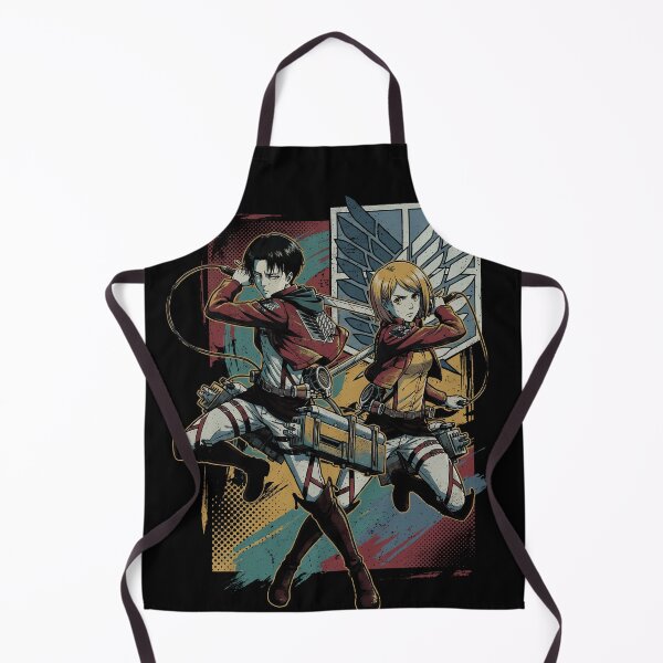 Item preview, Attack on Titan Levi and Petra Anime Manga Graphic Tee designed and sold by Senpaiwaves.