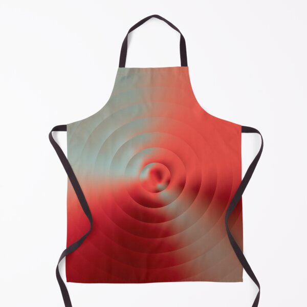 Item preview, Abstract Red Spiral Gradient Minimalist Contemporary Wall Art designed and sold by ByJacobHam.