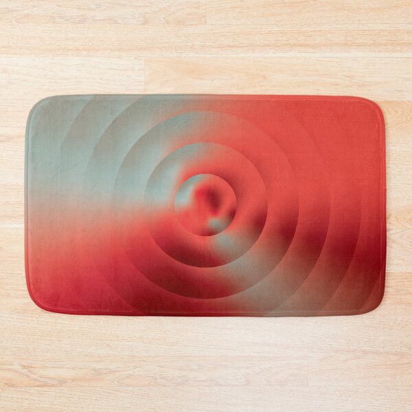 Item preview, Abstract Red Spiral Gradient Minimalist Contemporary Wall Art designed and sold by ByJacobHam.