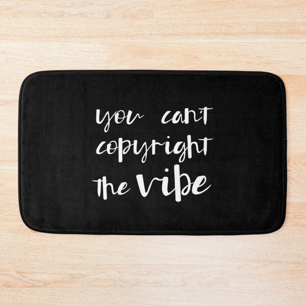 Item preview, You Can't Copyright the Vibe, Unique designed and sold by villacreativa.