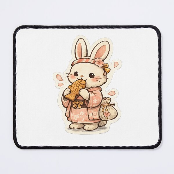 Item preview, Sleepy Rabbit & Taiyaki Time designed and sold by Matcha Yoru.