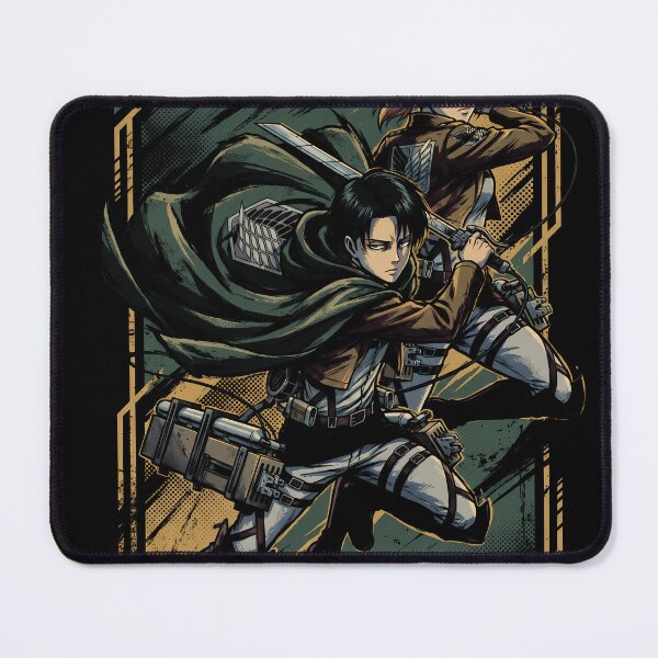 Item preview, Attack on Titan Levi and Petra Anime Manga Graphic Tee designed and sold by Senpaiwaves.