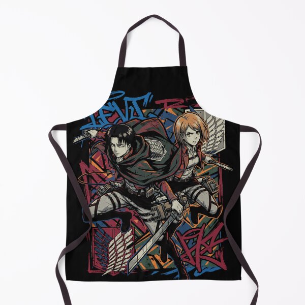 Item preview, Attack on Titan Levi and Petra Anime Manga Graphic Tee designed and sold by Senpaiwaves.