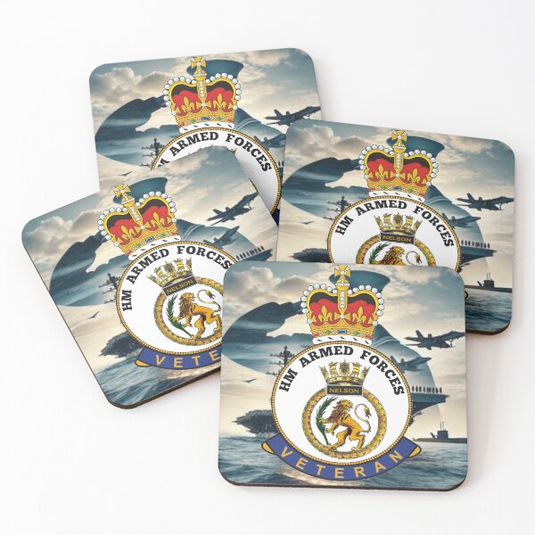 Item preview, HMS Nelson Royal Navy HM Armed Forces Veteran designed and sold by Bootneckstore.