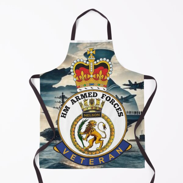 Item preview, HMS Nelson Royal Navy HM Armed Forces Veteran designed and sold by Bootneckstore.