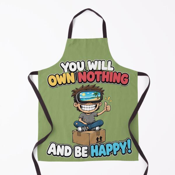 Item preview, you will own nothing and be happy designed and sold by SarcasmOnCotton.
