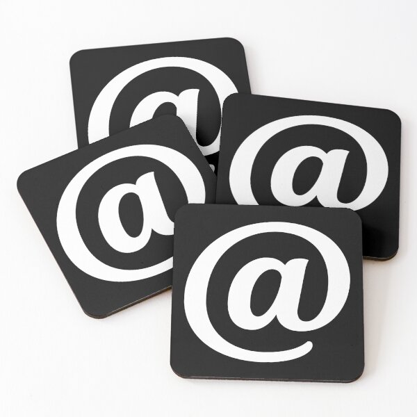 Item preview, @ – The Universal Tag, Unique designed and sold by villacreativa.