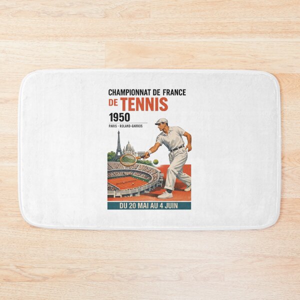 Item preview, Championnat De France De Tennis 1950 Vintage French Tennis designed and sold by jinajinawoodood.