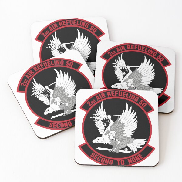 Item preview, Tactical Low-Visibility Emblem of the 2nd Air Refueling Squadron designed and sold by CharlieDesings.