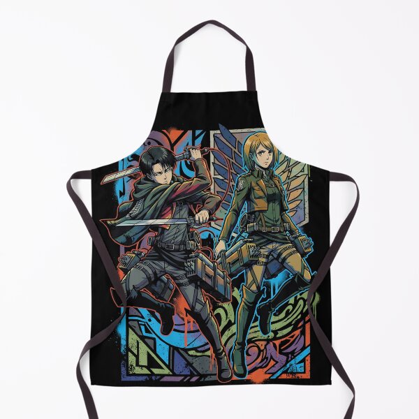 Item preview, Attack on Titan Levi and Petra Anime Manga Graphic Tee designed and sold by Senpaiwaves.