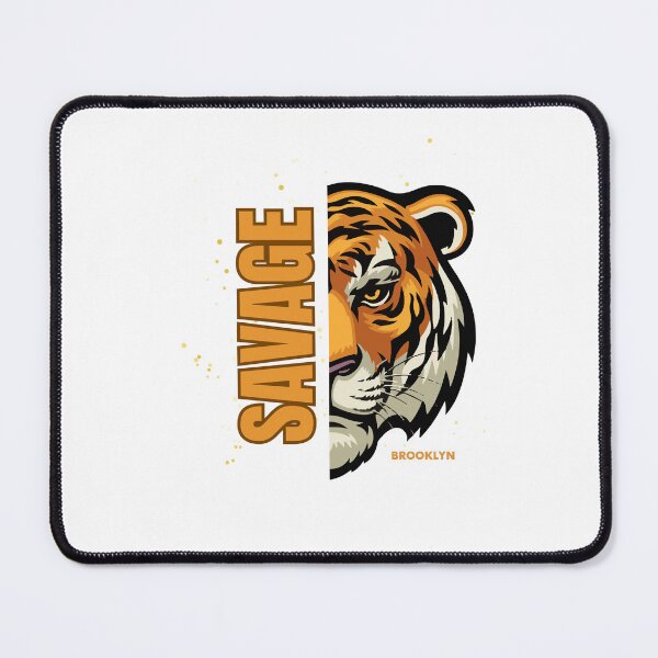 Item preview, Savage tiger designed and sold by SURYAsticker.