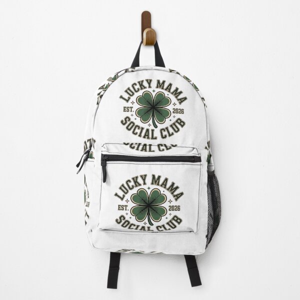 Item preview, One Lucky Mama Clover Leopard Print St Patrick's Day Mom designed and sold by MJO80.
