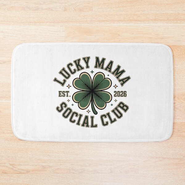 Item preview, One Lucky Mama Clover Leopard Print St Patrick's Day Mom  designed and sold by MJO80.