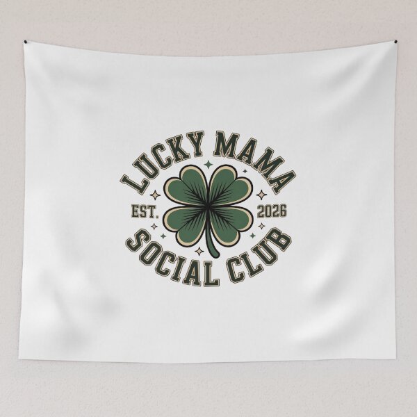 Item preview, One Lucky Mama Clover Leopard Print St Patrick's Day Mom  designed and sold by MJO80.