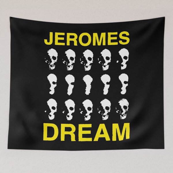 Item preview, Yellow Typography White Pattern Skull designed and sold by DeadTired666.