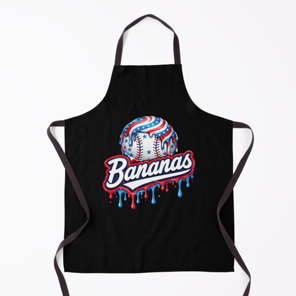 Item preview, Bananas Baseball Team Patriotic Dripping Baseball designed and sold by jinajinawoodood.