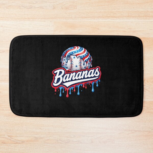 Item preview, Bananas Baseball Team Patriotic Dripping Baseball designed and sold by jinajinawoodood.