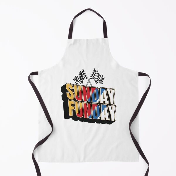 Item preview, Sunday Funday Racing Checkered Flags Retro Motorsports designed and sold by jinajinawoodood.