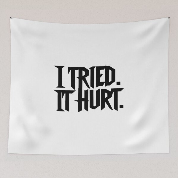 Item preview, I TRIED. IT HURT designed and sold by La-Ong-Dao.