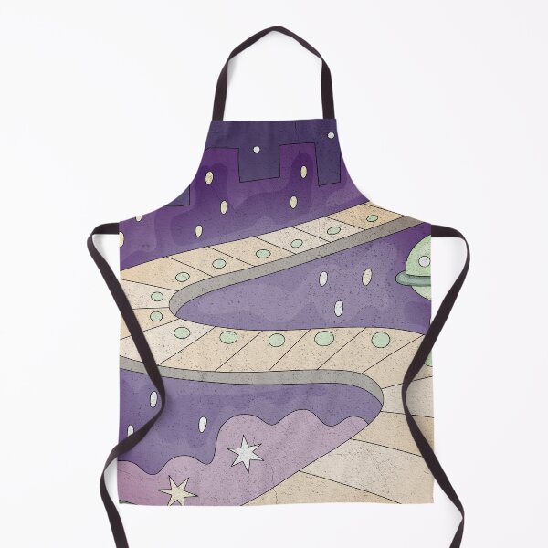 Item preview, Retro Cosmic Path Pattern Dreamy Space Aesthetic Design designed and sold by TreeDoPrints.