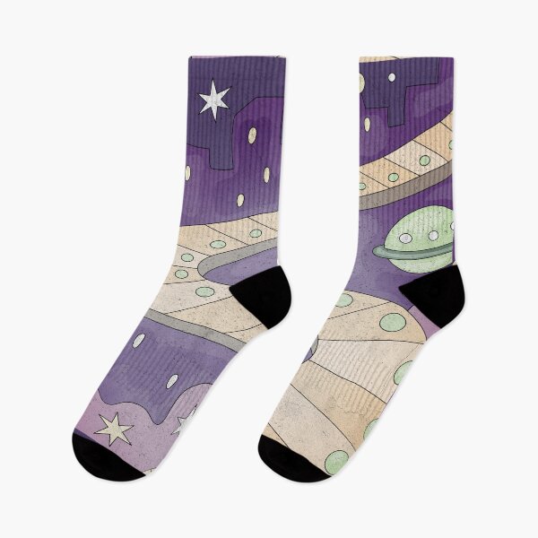 Item preview, Retro Cosmic Path Pattern Dreamy Space Aesthetic Design designed and sold by TreeDoPrints.