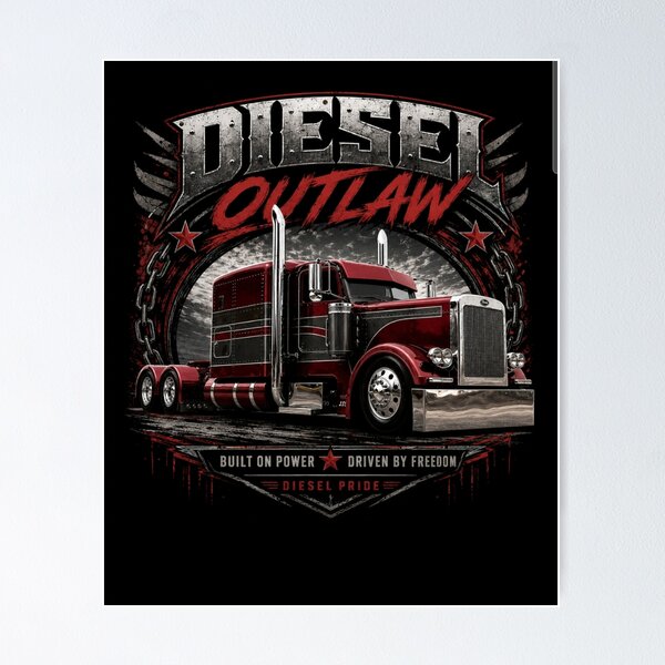 Item preview, Diesel outlaw semi truck designed and sold by 18 Life Outlaw.