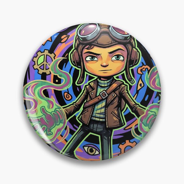 Item preview, Psychonauts Razputin Aquato Gaming Graphic Tee designed and sold by Senpaiwaves.