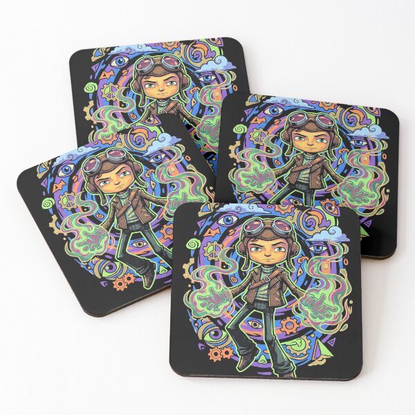 Item preview, Psychonauts Razputin Aquato Gaming Graphic Tee designed and sold by Senpaiwaves.