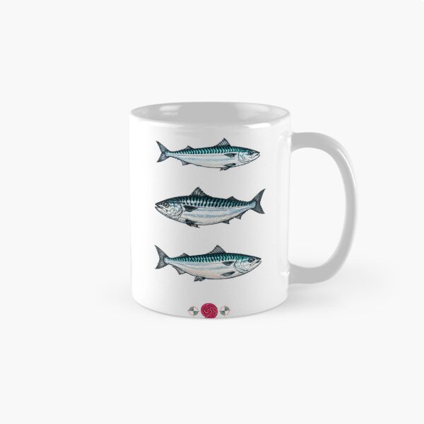Item preview, mackerel designed and sold by Whimsy Trail Co.