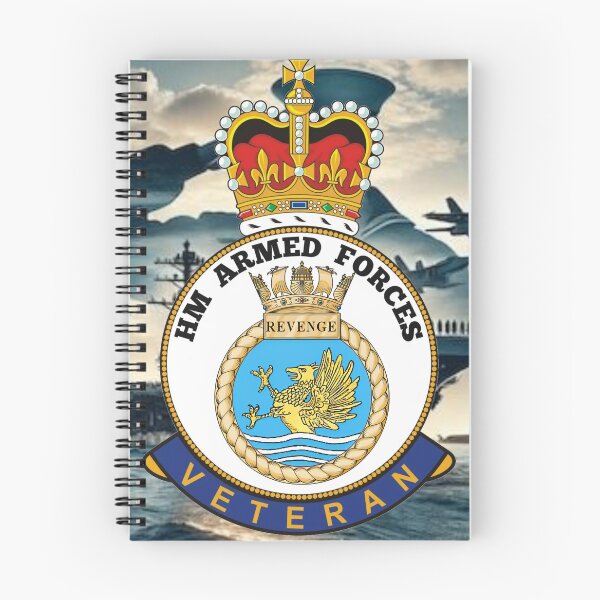 Item preview, HMS Revenge Royal Navy HM Armed Forces Veteran designed and sold by Bootneckstore.