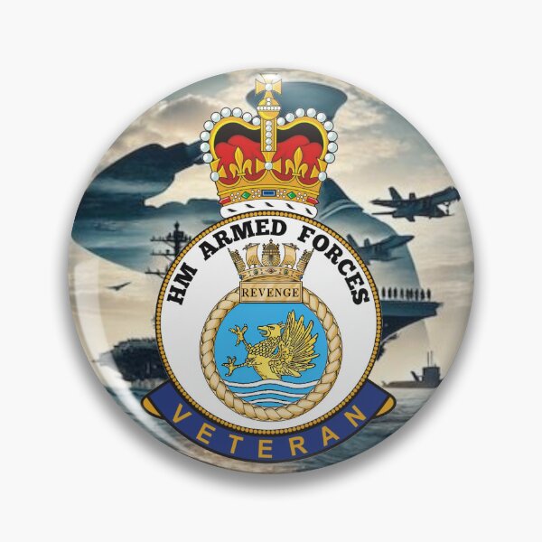 Item preview, HMS Revenge Royal Navy HM Armed Forces Veteran designed and sold by Bootneckstore.