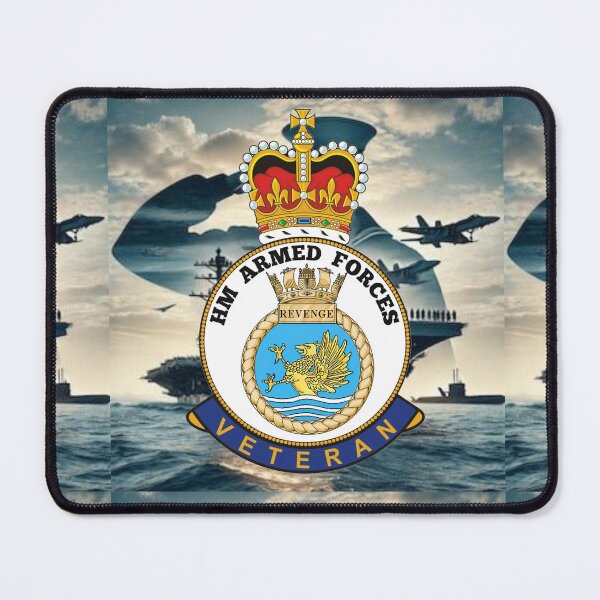 Item preview, HMS Revenge Royal Navy HM Armed Forces Veteran designed and sold by Bootneckstore.