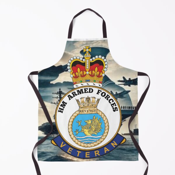 Item preview, HMS Revenge Royal Navy HM Armed Forces Veteran designed and sold by Bootneckstore.