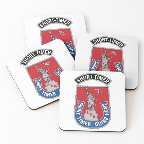 Item preview, Historical Vietnam War US Military "Short-Timer" Novelty Patch designed and sold by CharlieDesings.