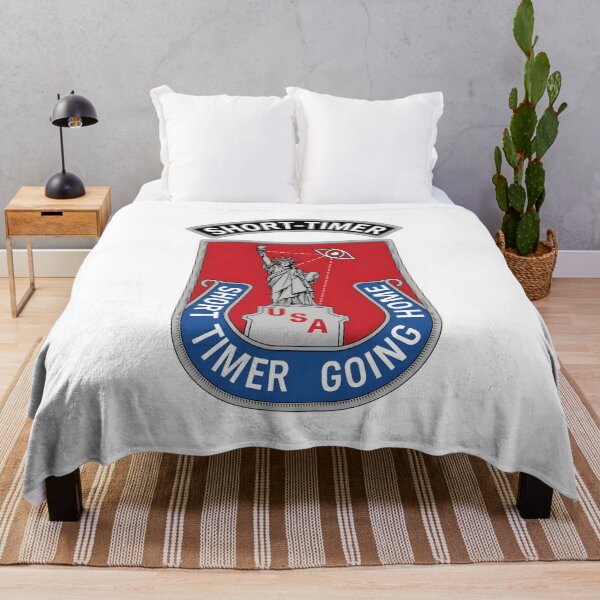 Item preview, Historical Vietnam War US Military "Short-Timer" Novelty Patch designed and sold by CharlieDesings.