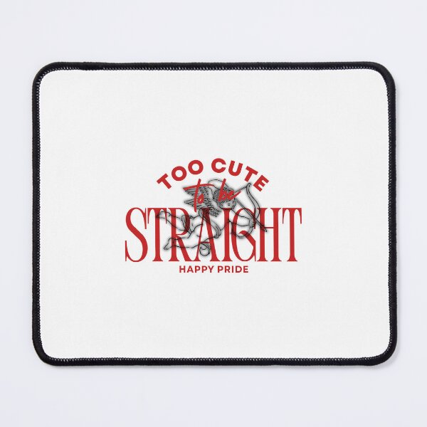Item preview, Too cute straight designed and sold by SURYAsticker.
