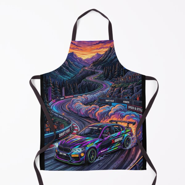 Item preview, Sunset Drift Festival Action Scene High Performance Car designed and sold by RevUpDesign.
