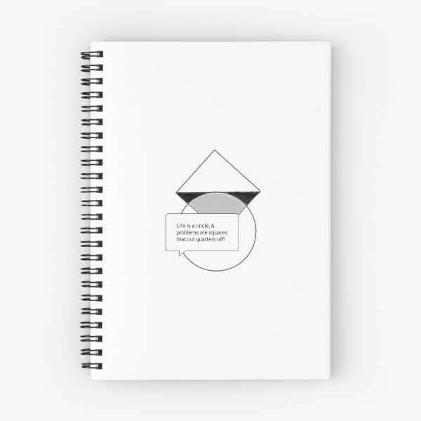 Item preview, Minimalist retro black and white geometric math life quotes designed and sold by Shukasya-Arts.